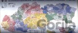 Slovensko - administratívna mapa 1:460 000