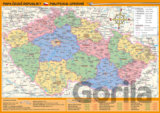 Mapa České republiky – zeměpisná a politicko-správní