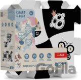 Pěnové puzzle Treflíci: Černá a bílá