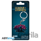 League of Legends Kovová kľúčenka - Jinx