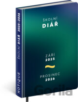 NOTIQUE Školní diář Zelený 2025 - 2026