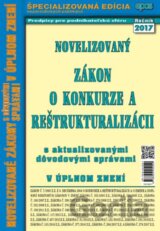 Novelizovaný Zákon o konkurze a reštrukturalizácii