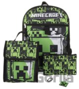 Školský batoh Minecraft: Creeper s príslušenstvom -
