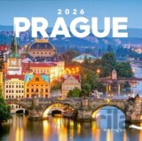 NOTIQUE nástěnný poznámkový kalendář Prague (Praha) 2026