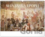 NOTIQUE Nástěnný kalendář Slovanská epopej 2026