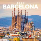 NOTIQUE nástěnný poznámkový kalendář Barcelona 2026