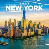 NOTIQUE nástěnný poznámkový kalendář New York 2026