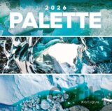 NOTIQUE Nástenný poznámkový kalendár Palette (Paleta) 2026