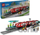 LEGO® City 60423 Električka a zastávka v centre mesta