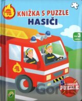 Knižka s puzzle hasiči