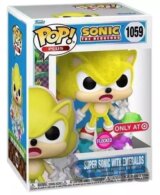 Funko POP Plus: Sonic - Super Sonic with Emeralds #1059