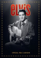 Oficiální nástěnný kalendář 2026: Elvis Presley (A3 29,7 x 42 cm)