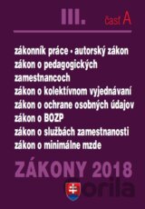 Zákony 2018 III/A