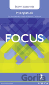 Focus BrE 2 MyEnglishLab Student´s Access Card
