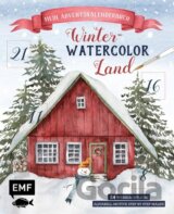 Mein Adventskalender-Buch: Winter-Watercolor-Land
