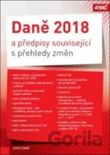 Daně 2018 a předpisy související s přehledy změn