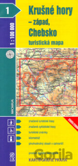 Krušné hory - západ, Chebsko 1:100 000