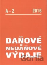 Daňové a nedaňové výdaje 2016 A-Z