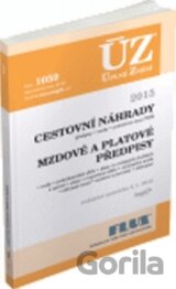 ÚZ 1059 Cestovní náhrady, Mzdové a platové předpisy