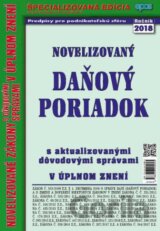 Novelizovaný Daňový poriadok