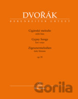 Cigánské melodie op. 55 pro hlas a klavír BA 10432