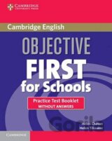 Objective First For Schools Practice Test Booklet without Answers, 3rd