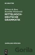 Mittelhochdeutsche Grammatik