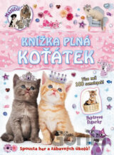 Knížka plná koťátek - samolepky a figurky
