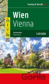 Vídeň 1:20 000 / kapesní atlas