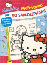 Hello Kitty - Maľovanka so samolepkami