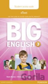 Big English 3 Pupil´s eText Access Code (standalone)