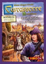 Carcassonne: Král, hrabě a řeka (nová grafika)