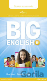 Big English 6 Pupil´s eText Access Code (standalone)