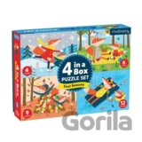 Puzzle 4 in the box:4 season/Puzzle 4 v 1: Čtyři roční období