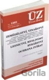 ÚZ 1265 Zemědělství, Vinařství, Lesnictví, Myslivost, Rybářství