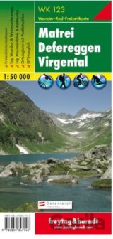 Matrei – Defereggen – Virgental, Wanderkarte 1:50 000
