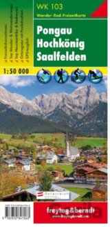Pongau – Hochkönig – Saalfelden, Wanderkarte 1:50 000