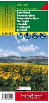 Hohe Wand – Schneebergland – Gutensteiner Alpen – Piestingtal – Lilienfeld – Triestingtal – Berndorf, Wanderkarte 1:50 000