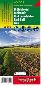 Mühlviertel – Freistadt – Bad Leonfelden – Bad Zell – Linz, Wanderkarte 1:50 000