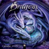 Dragons by Anne Stokes Wall Calendar 2025 (Art Calendar)