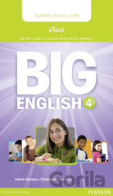 Big English 4 Pupil´s eText Access Code (standalone)