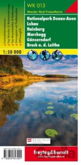Nationalpark Donau-Auen – Lobau – Hainburg – Marchegg – Gänserndorf – Bruck a.d. Leitha, Wanderkarte 1:50 000