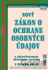 Nový Zákon o ochrane osobných údajov