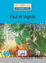Paul et Virginie - Niveau 2/A2 - Lecture CLE en français facile - Livre + Audio téléchargeable