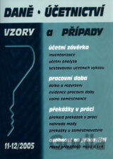 Daně, účetnictví 11-12/2005