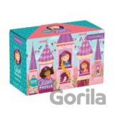 Glitter Puzzle:Princess/Puzzle s gliry: Princezny (100 dílků)