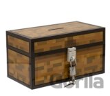 Plastová pokladnička Minecraft: 3D truhla