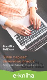 Viem napísať záverečnú prácu?
