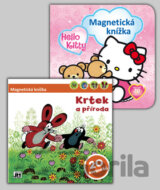 Balíček 2ks Magnet knížka Hello Kitty + Krtek a příroda