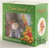 Medvídek Pú Čtení hrou! Knížka a 2 hračky